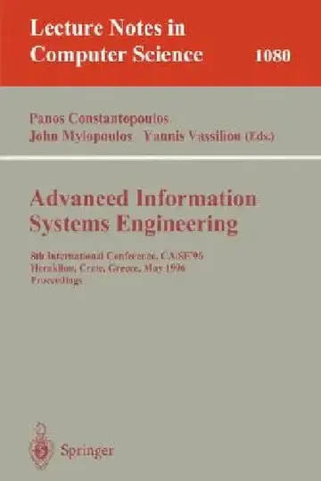 Cover of Advanced Information Systems Engineering