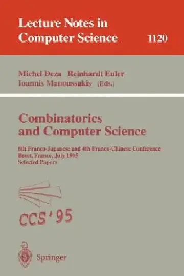 Cover of Combinatorics and Computer Science