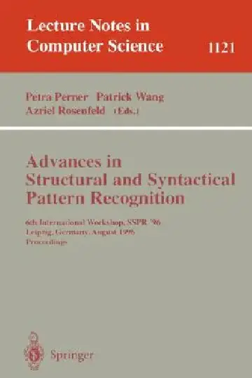 Cover of Advances in Structural and Syntactical Pattern Recognition