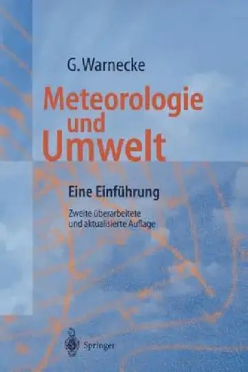 Cover of Meteorologie Und Umwelt