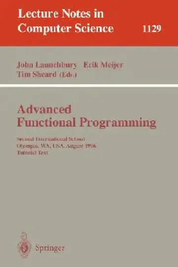 Cover of Advanced Functional Programming
