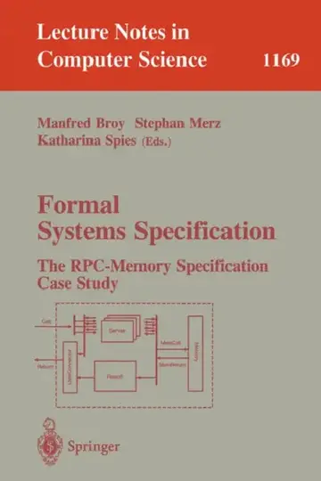 Cover of Formal Systems Specification