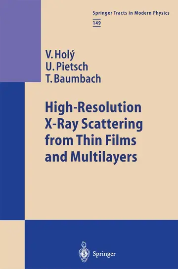 Cover of X-Ray Scattering from Thin Films