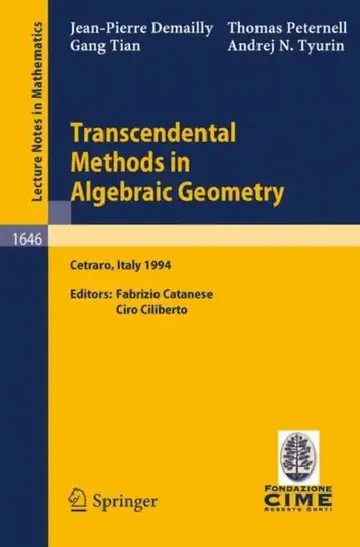 Cover of Transcendental Methods in Algebraic Geometry