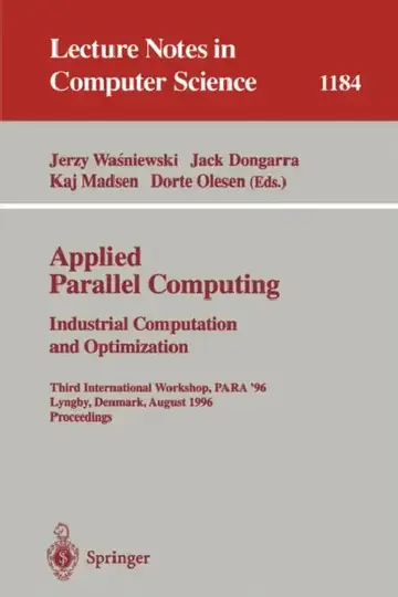 Cover of Applied Parallel Computing. Industrial Computation and Optimization