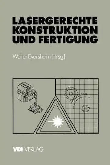 Cover of Lasergerechte Konstruktion Und Fertigung