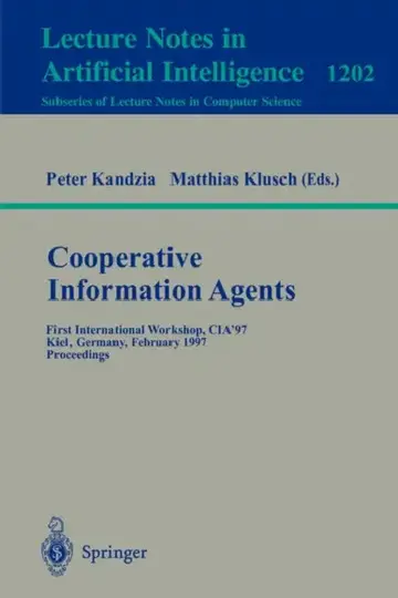 Cover of Cooperative Information Agents