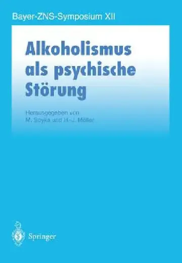 Cover of Alkoholismus ALS Psychische Störung