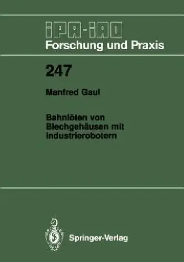 Cover of Bahnlöten Von Blechgehäusen Mit Industrierobotern