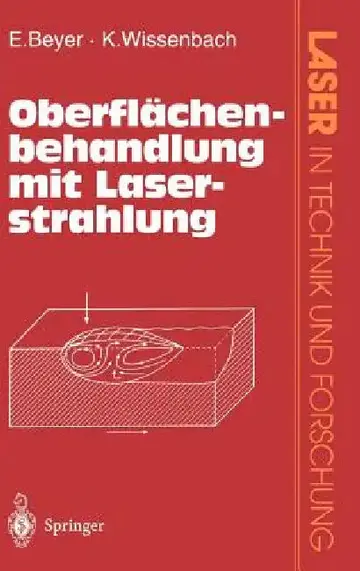 Cover of Oberflächenbehandlung Mit Laserstrahlung