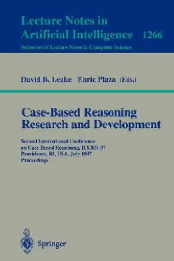 Cover of Case-Based Reasoning Research and Development
