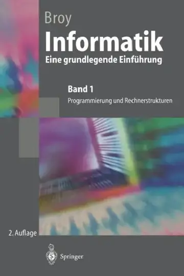 Cover of Informatik Eine Grundlegende Einführung