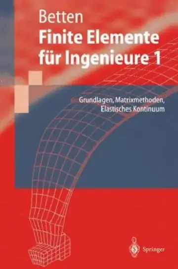 Cover of Finite Elemente Für Ingenieure