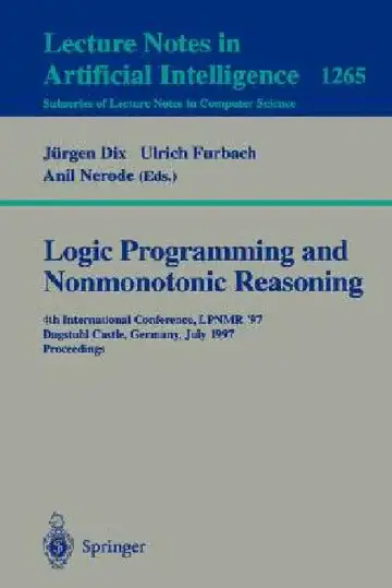 Cover of Logic Programming and Nonmonotonic Reasoning