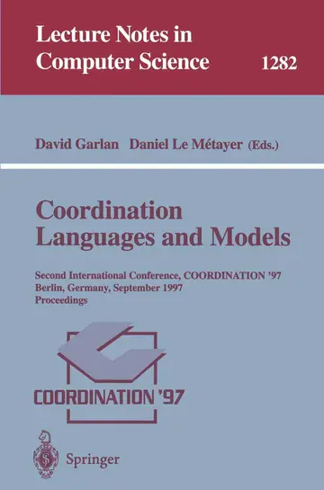 Cover of Coordination Languages and Models