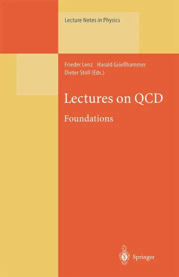 Cover of Lectures on QCD