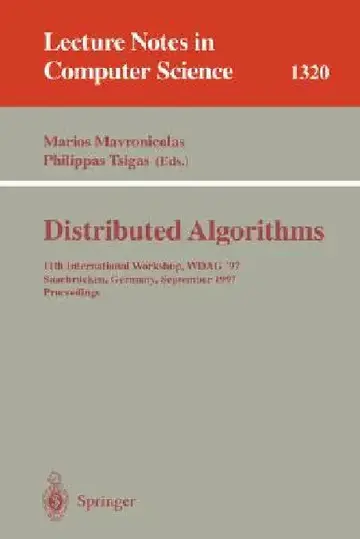 Cover of Distributed Algorithms