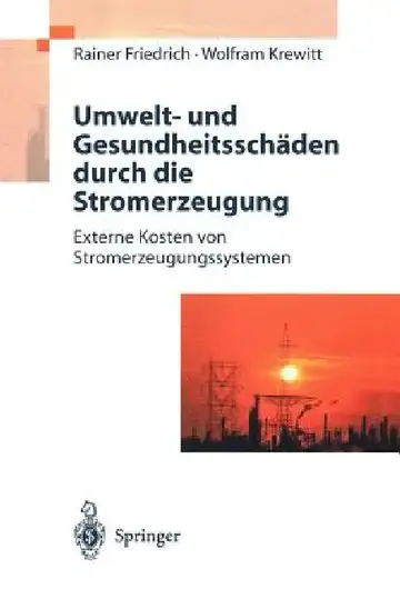 Cover of Umwelt- Und Gesundheitsschäden Durch Die Stromerzeugung
