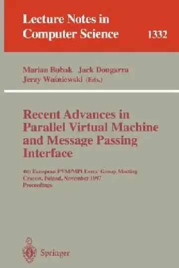 Cover of Recent Advances in Parallel Virtual Machine and Message Passing Interface