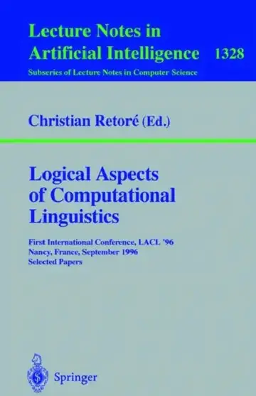 Cover of Logical Aspects of Computational Linguistics