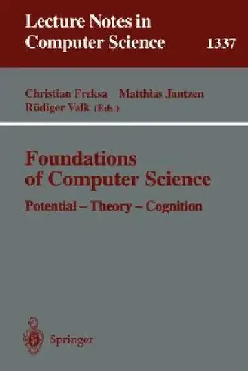 Cover of Foundations of Computer Science