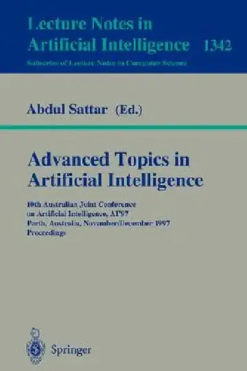 Cover of Advanced Topics in Artificial Intelligence