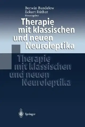 Cover of Therapie Mit Klassischen Und Neuen Neuroleptika