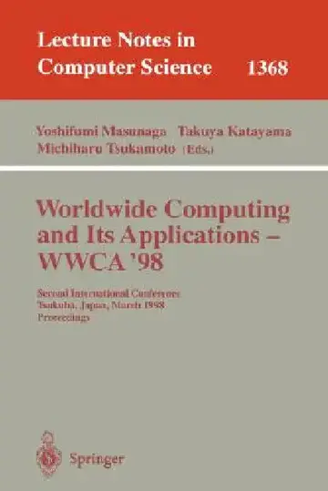 Cover of Worldwide Computing and Its Applications - Wwca'98