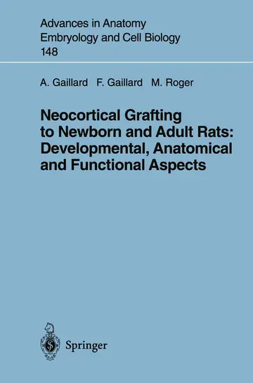 Cover of Neocortical Grafting to Newborn and Adult Rats