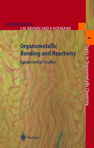 Cover of Organometallic Bonding and Reactivity
