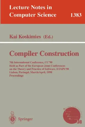 Cover of Compiler Construction