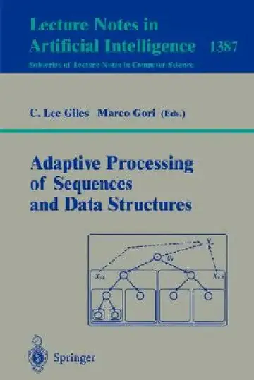 Cover of Adaptive Processing of Sequences and Data Structures