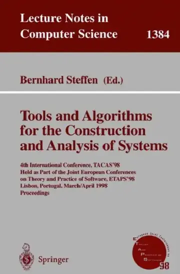 Cover of Tools and Algorithms for the Construction and Analysis of Systems