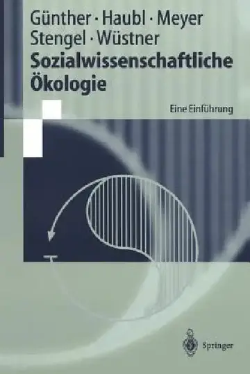 Cover of Sozialwissenschaftliche Ökologie