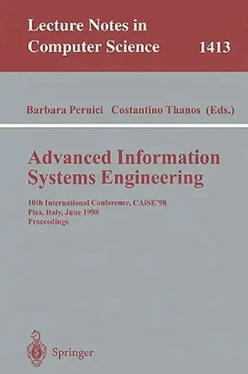 Cover of Advanced Information Systems Engineering