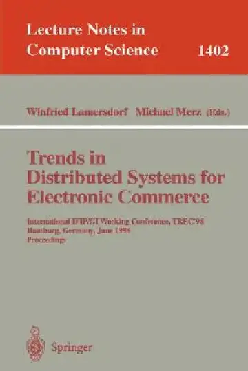 Cover of Trends in Distributed Systems for Electronic Commerce