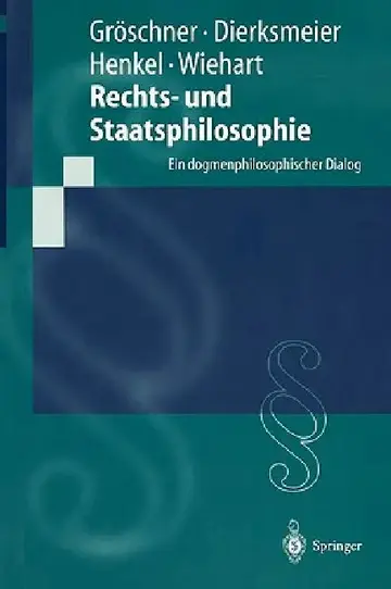 Cover of Rechts- Und Staatsphilosophie