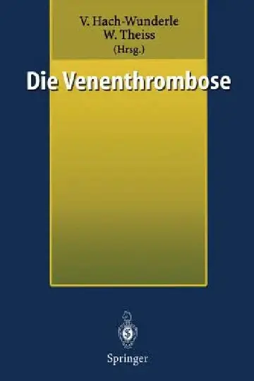 Cover of Die Venenthrombose