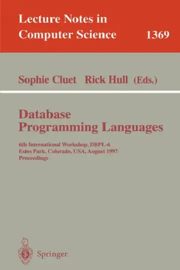 Cover of Database Programming Languages