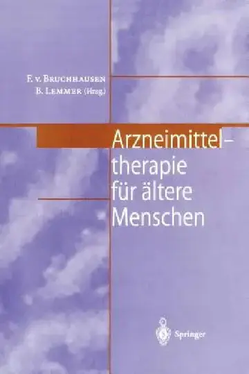 Cover of Arzneimitteltherapie Für Ältere Menschen