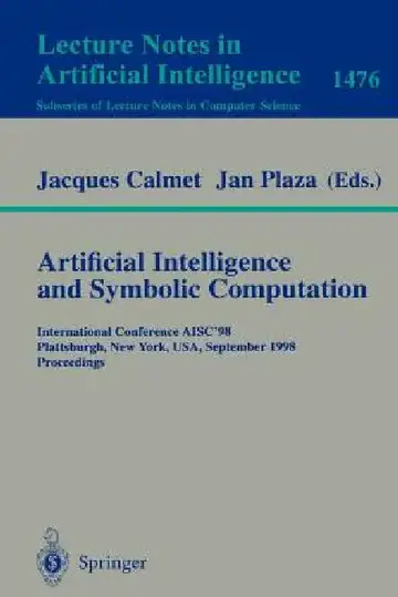 Cover of Artificial Intelligence and Symbolic Computation