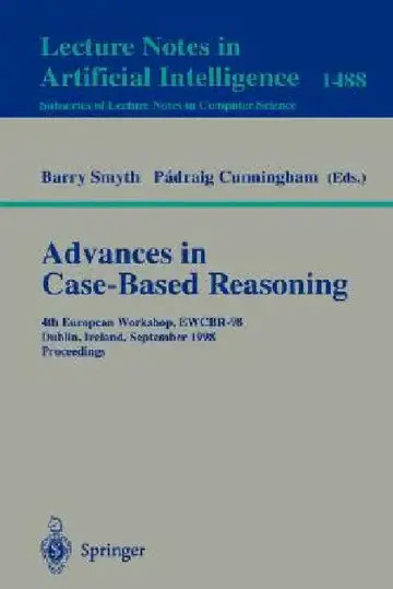 Cover of Advances in Case-Based Reasoning