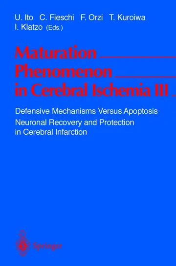 Cover of Maturation Phenomenon in Cerebral Ischemia III