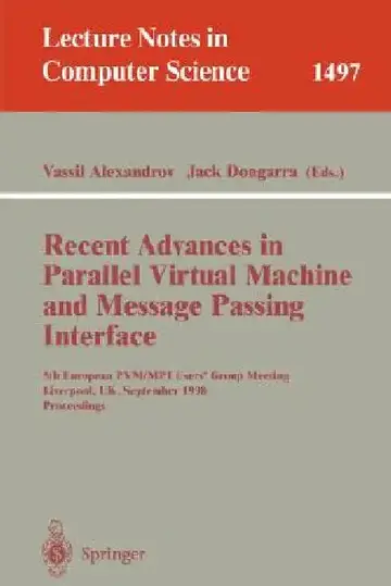 Cover of Recent Advances in Parallel Virtual Machine and Message Passing Interface
