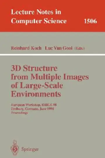 Cover of 3D Structure from Multiple Images of Large-Scale Environments