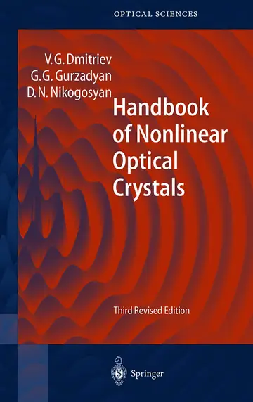 Cover of Handbook of Nonlinear Optical Crystals
