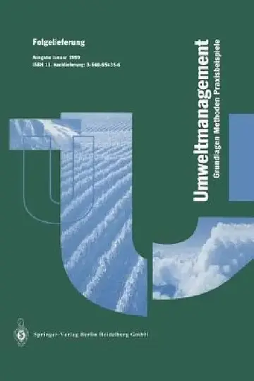 Cover of Betriebliches Umweltmanagement