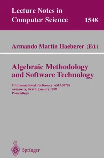 Cover of Algebraic Methodology and Software Technology