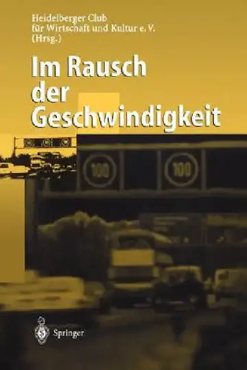 Cover of Im Rausch Der Geschwindigkeit