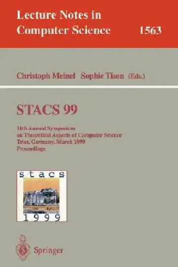 Cover of Stacs 99